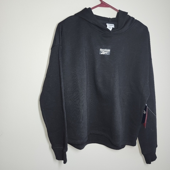 Reebok Tops - NWT Reebok womens Black hoodie